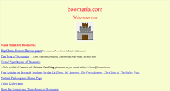Desktop Screenshot of boomeria.com